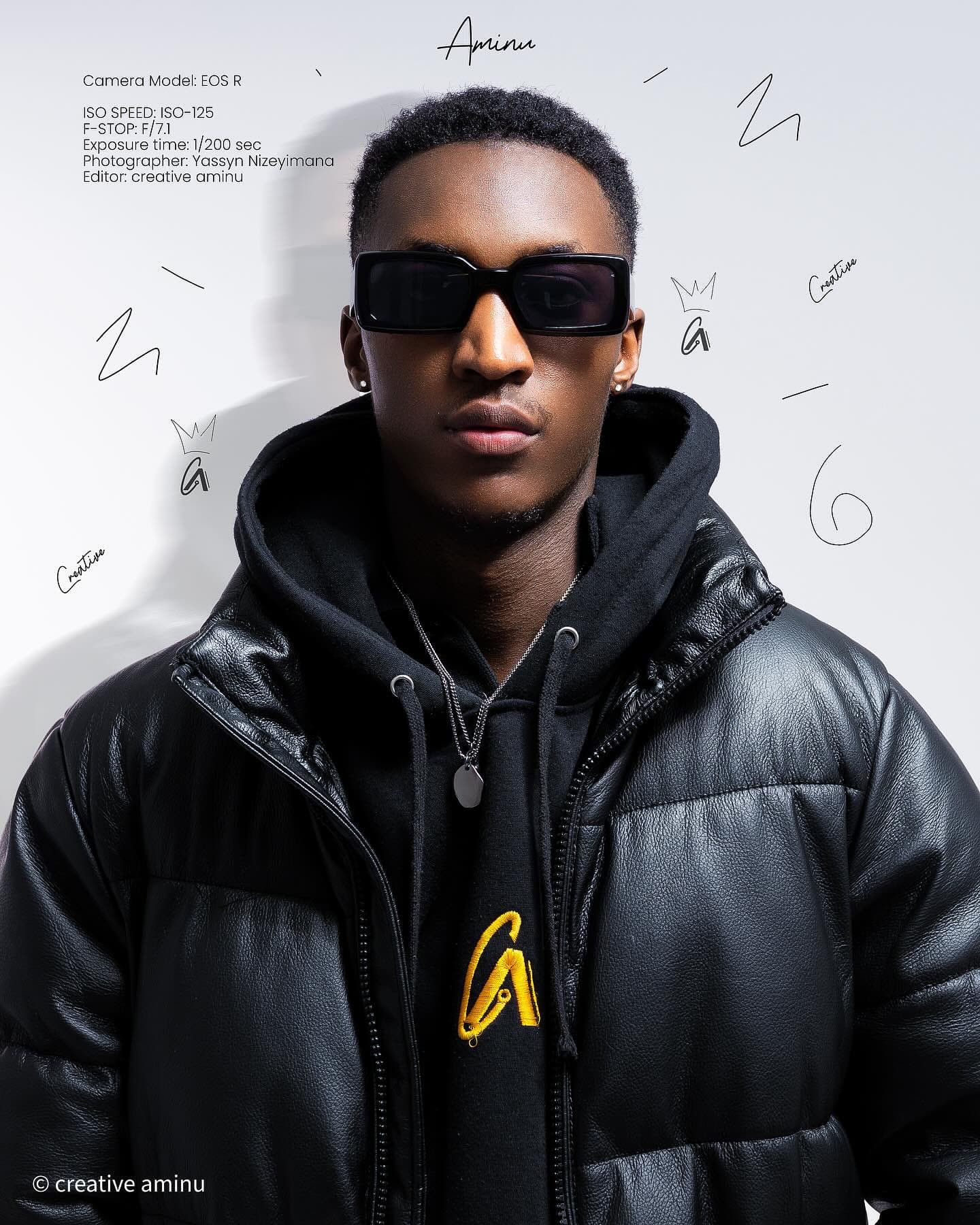 Aminu Hassan Iradukunda (Creative Aminu), creative director and cinematographer
